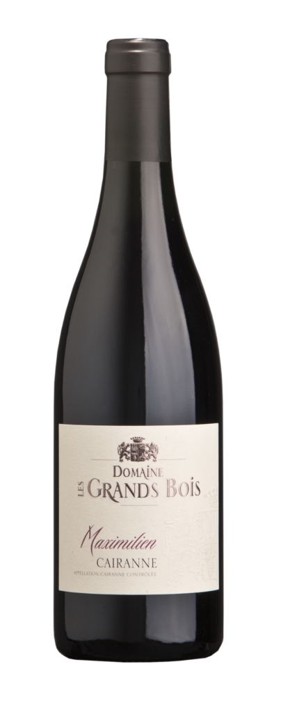 Domaine les Grands Bois Cairanne rouge Maximilien 2016 copie